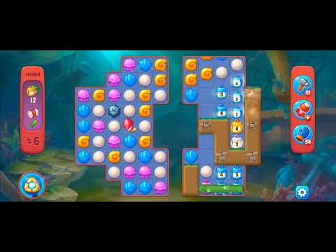 Fishdom Hard Level 10364 (with Double Bomb Boosters) @choraelmin