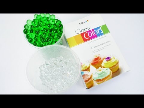 Orbeez mit Lebensmittelfarbe färben | Orbeez Perlen | Badekugeln
