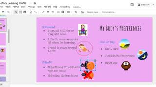 How to Circle Items in Google Slides