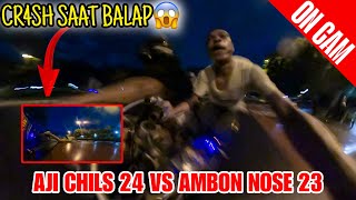 Download lagu AKIBAT PERSENELING GIGI SELIP BERUJUNG CR4SH😱AMBON NOSE 23 J4TUH SAAT BALAP‼️ mp3