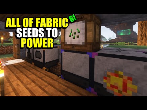 Ep9 and totally not Ep10 Seeds to Power - Minecraft All of Fabric 6 Modpack