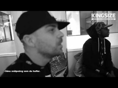 Rapper Ted, Adam Tensta, Sam Boii och Armand Mirpour testar Need for Speed - Most Wanted