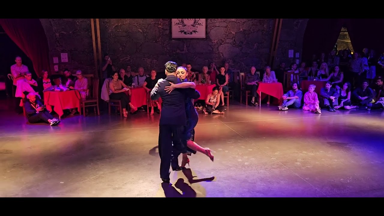 Alex Moncada y Martina Waldman. Rodolfo Biagi  - Gólgota-1/3. 12th Milongueros All Aboard, Portugal