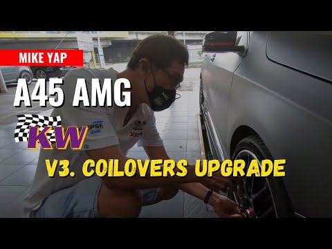 A45 AMG COILOVERS UPGRADE | KW V3 COILOVERS | IMPROVED HANDLING AND RIDE QUALITY