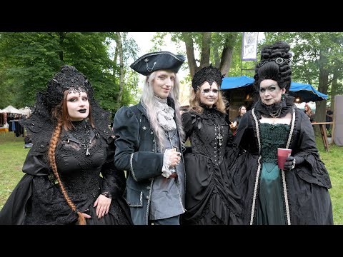 Wave Gotik Treffen 2025 4K - Strange Outfits, Gothic Vibes, Fashion & Dark Music