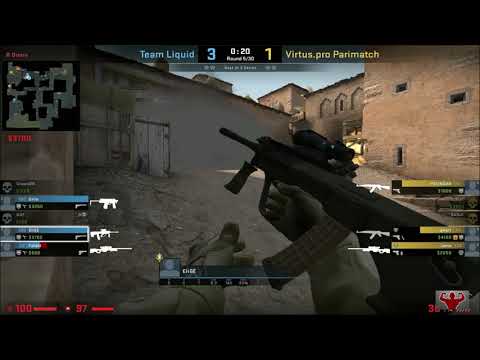 EliGe POV (Liquid) vs Virtus.Pro - dust2 - 30-16  / ESL Pro League Season 13