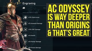 Assassin's Creed Odyssey Takes Customization TO THE NEXT LEVEL, Engraving In Depth Look (AC Odyssey)