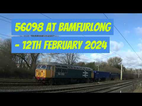 56098 at Bamfurlong - 12th February 2024