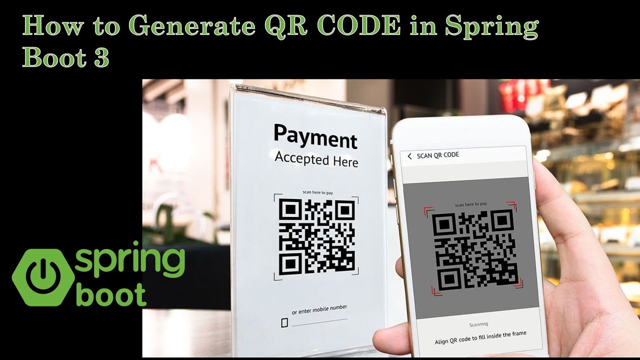 How to Generate QR Code in Spring Boot 3 | Spring Boot 3 | Java | Spring Boot 3