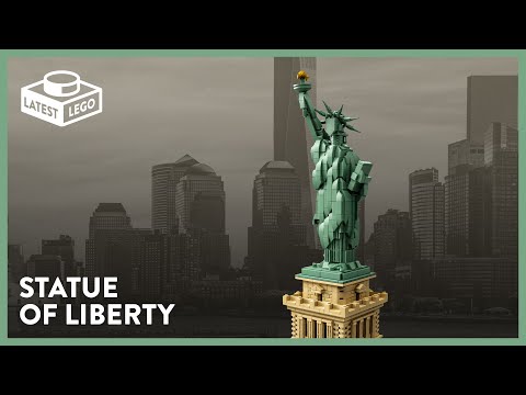 LEGO Architecture - Statue of Liberty 21042 - Unboxing, Speed Build and Review