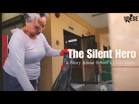 𝗧𝗛𝗘 𝗦𝗜𝗟𝗘𝗡𝗧 𝗛𝗘𝗥𝗢 | A Story Behind the School's Cleanliness | CREATIVE NONFICTION Documentary Film 