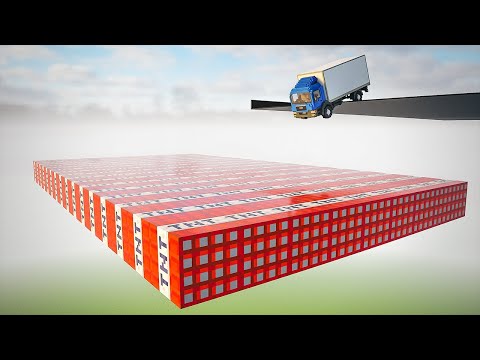 Trucks Falls on TNT Wall | Teardown