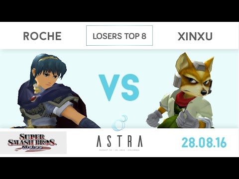 ASTRA 2016 - Roche(Marth) vs Xinxu(Fox) - Melee Losers top 8