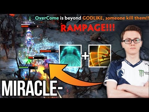 Miracle- EPIC Juggernaut Combo with Kunkka 'Ghost Ship' - Dota 2