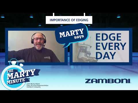The Marty Minute: Importance of Edging | Zamboni