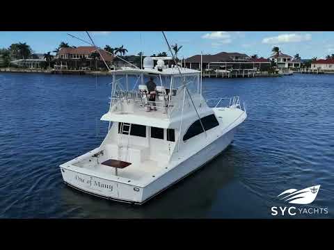 1999 Post 50 Convertible One of Many Video