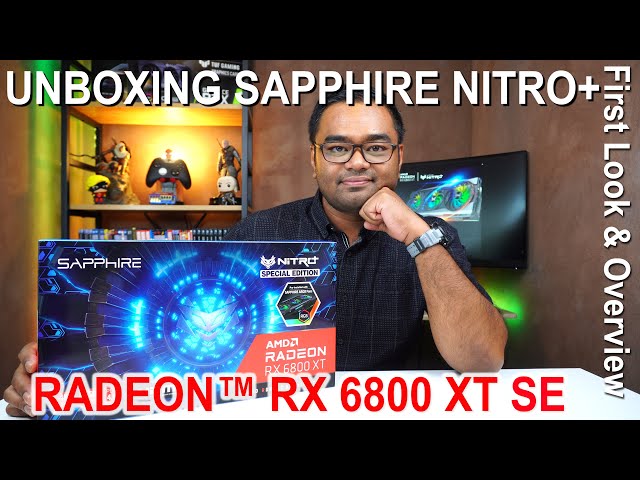Card Màn Hình SAPPHIRE NITRO+ Radeon RX 6800 XT OC SE 16G GDDR6
