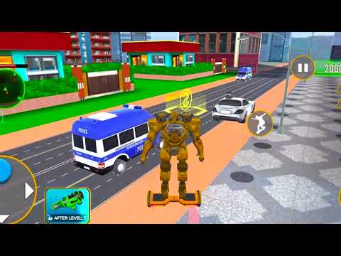 Army Bus Robot Transformation | Space Robot Games 3d - Army Bus Robot Game