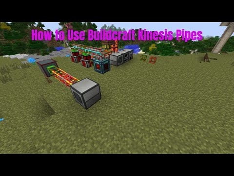 How BuildCraft Kinesis pips work !