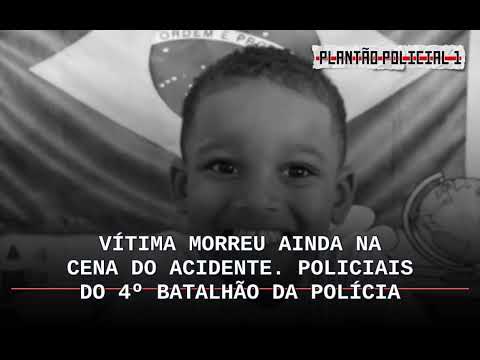 Menino de 4 anos morre atropelado na BA-505, em Itanagra; motorista foge sem prestar socorro