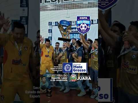 Juara encerra com sucesso a Copa Mato Grosso de Futsal 2025