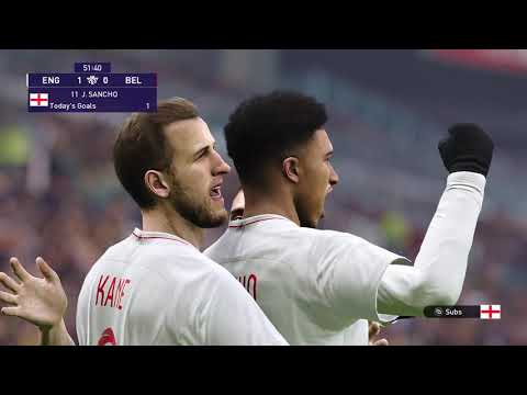 PES 2021 - PC - CPU v CPU - England v Belgium