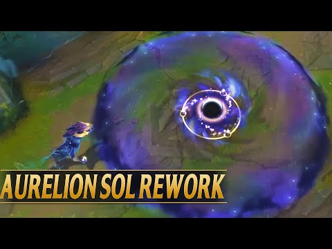 AURELION SOL REWORK GAMEPLAY PREVIEW & New Abilities - League of Legends
