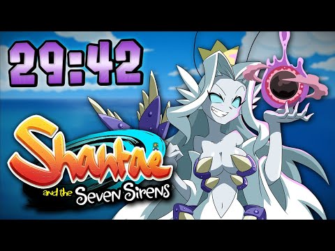 WR Speedrun - 29m 42s - Shantae and the Seven Sirens