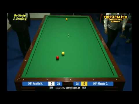MAGGIO vs ANIELLO GRAN PREMIO BILIARDO BETITALY 2017