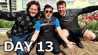 The Most Painful Day of Cycling With Chris & Pete | Cyclethon 3 Day 13