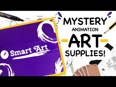 Smart Art UNBOXING!! // Mystery Art Subscription Box!! // Musekit