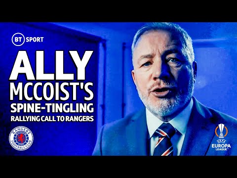 Ally McCoist's Spine-Tingling Rangers Rallying Call Ahead Of 2021/22 Europa League Final