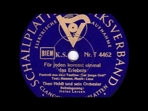 Für jeden kommt das Erlebnis, Theo Heldt, Paul Dorn 1935