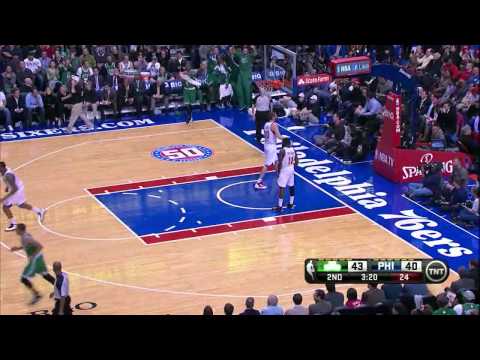 Avery Bradley 22 points season high (nice putback dunk) vs Sixers full highlights 03/05/2013 HD