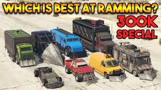 GTA 5 ONLINE : WHICH IS BEST AT RAMMING? (RAMP BUGGY, PHANTOM WEDGE, ETC.) [300K Special]