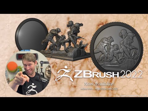 ZBrush 2022 Event – All New Features! New Version Available Now!