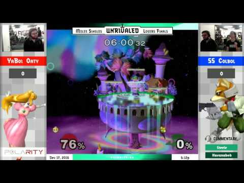 Unrivaled 4 Melee - Oaty (Peach) vs SS Colbol (Fox) - Losers Finals