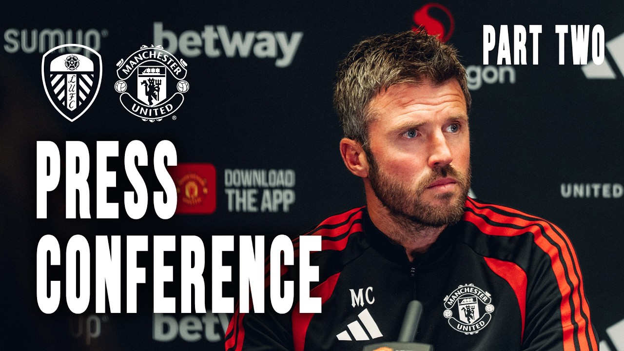 Michael Carrick Pre-Leeds United | Press Conference: Part Two