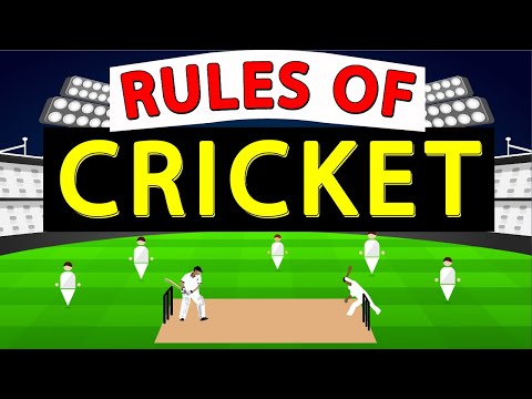 Basic Rules of CRICKET : Cricket Rules and Regulations : How to Play Cricket?