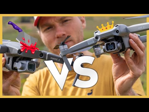 DJI AIR 2S vs MAVIC 2 PRO : le roi détrôné ?? (comparatif complet & surprenant)