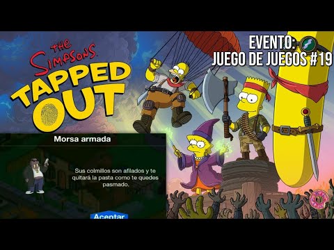 Morsa Armada #19 | Evento: Juego de Juegos | Los Simpsons Springfield | Por Nick