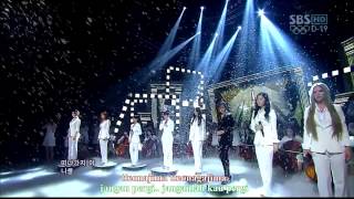 T-ara - Don&#39;t Leave [Perf] [Indo Sub] - 2012.07.08