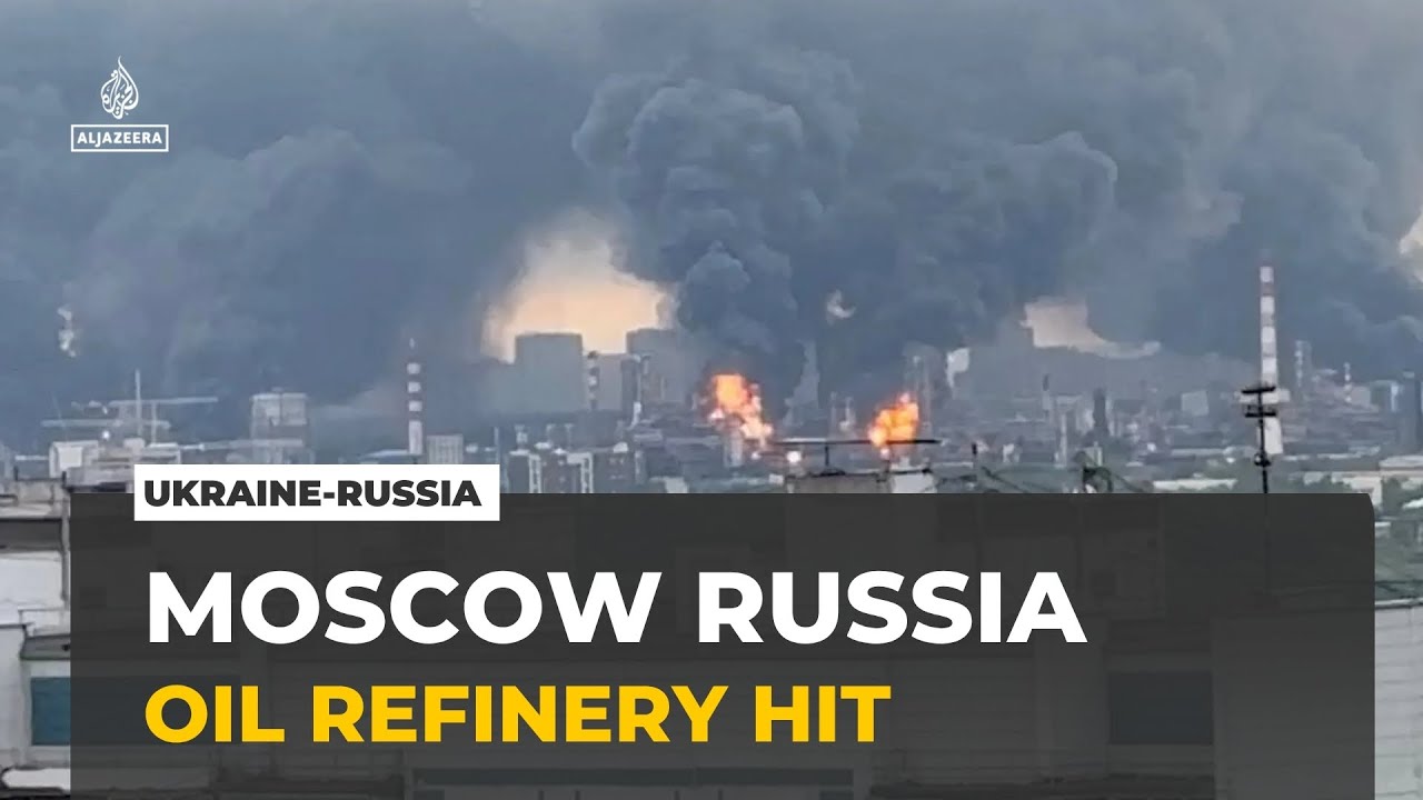 Ukraine strikes Moscow: Oil refinery and residential buildings hit