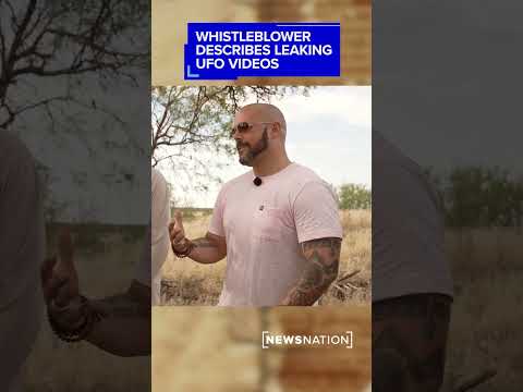 Whistleblower describes leaking UFO videos