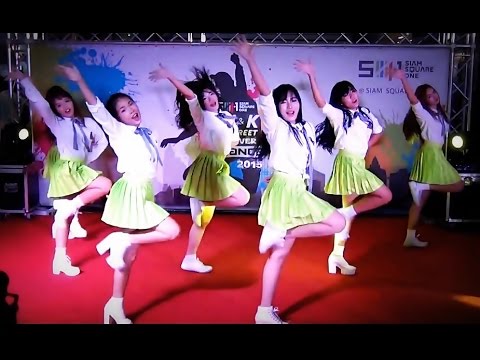 "Perlanzta" cover "Candy Jelly Love+Hi~" (Lovelyz) @ "SIAM SQUARE1 J&K-Street Cover Party 2015"