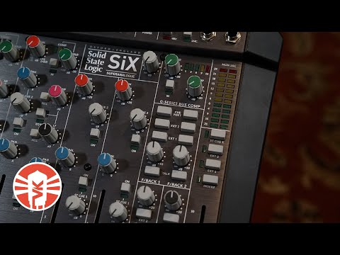 SSL SiX Desktop Mixer | Making A Lo-Fi Hip-Hop Beat | Vintage King