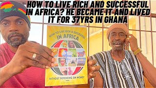 African American living in Ghana wrote the book on how to live little in Africa but rich in this