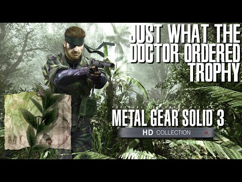 Metal Gear Solid 3: Snake Eater - Just What the Doctor Ordered Trophy/Achievement