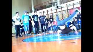 preview picture of video 'Emil vs Seba | Mistrzostwa Pomorza Breakdance 2014 Darłowo'