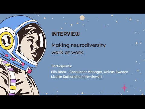 Interview mit Elin Blom: Neurodiversität im Arbeitsalltag erfolgreich gestalten